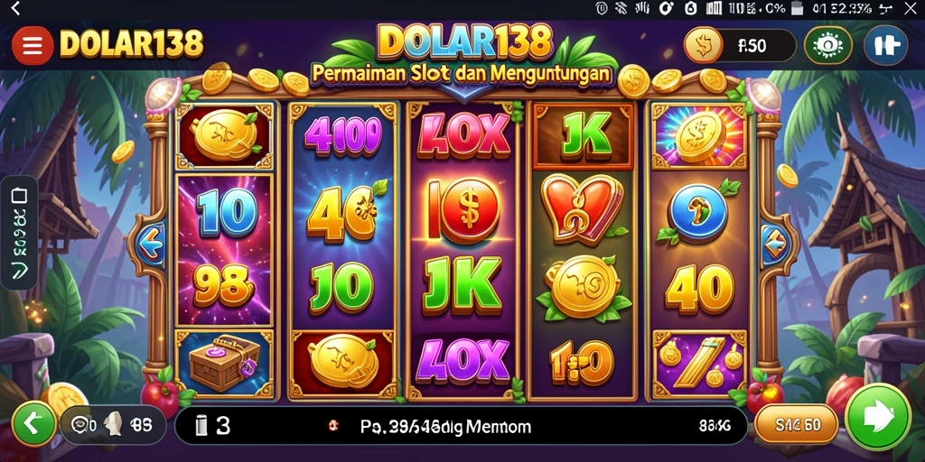 Screenshot gameplay DOLAR138 menampilkan seru dan dinamisnya permainan Slot.