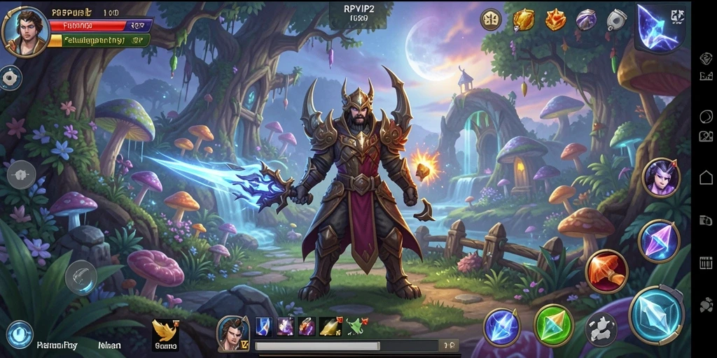 Tampilan gameplay RPVIP2 yang mengagumkan dalam dunia petualangan.