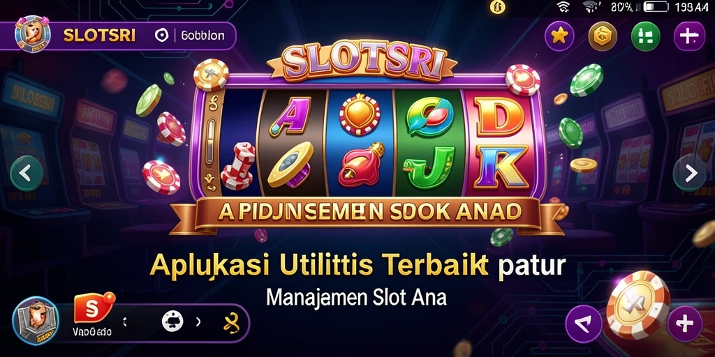 Tangkapan layar utama SLOTSRI menunjukkan antarmuka aplikasi yang intuitif.