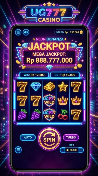 ug777 pada perangkat Android dengan aplikasi yang diunduh.